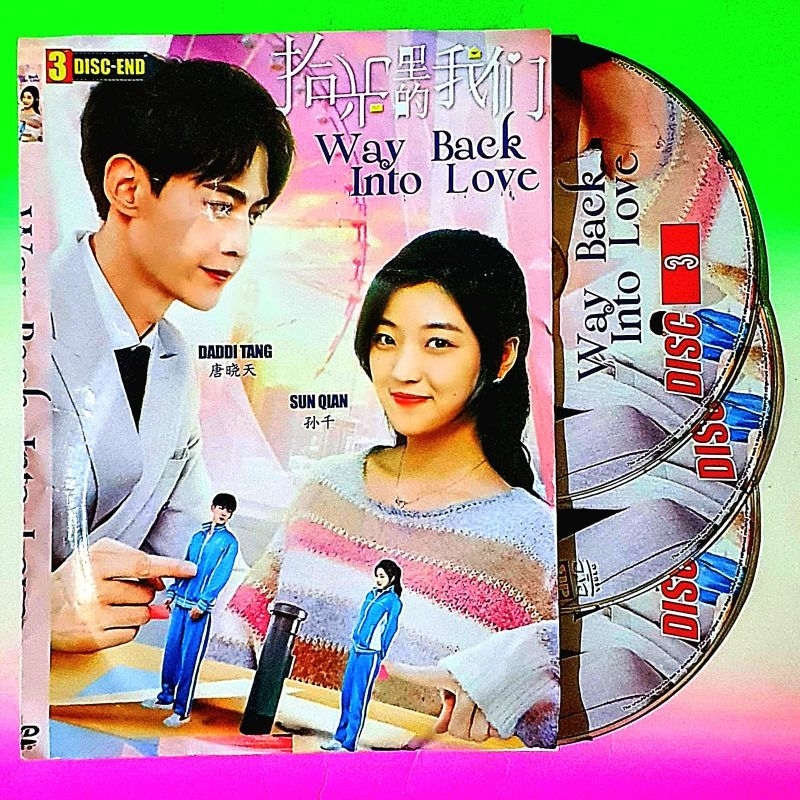 KASET film serial Seri drama Mandarin WAY BACK INTO LOVE 3disk TAMAT-KASET film serial seri drama CH