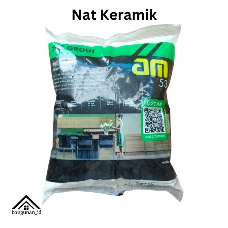 Nat Keramik Granit Semen Merk AM 53 Tile Grout