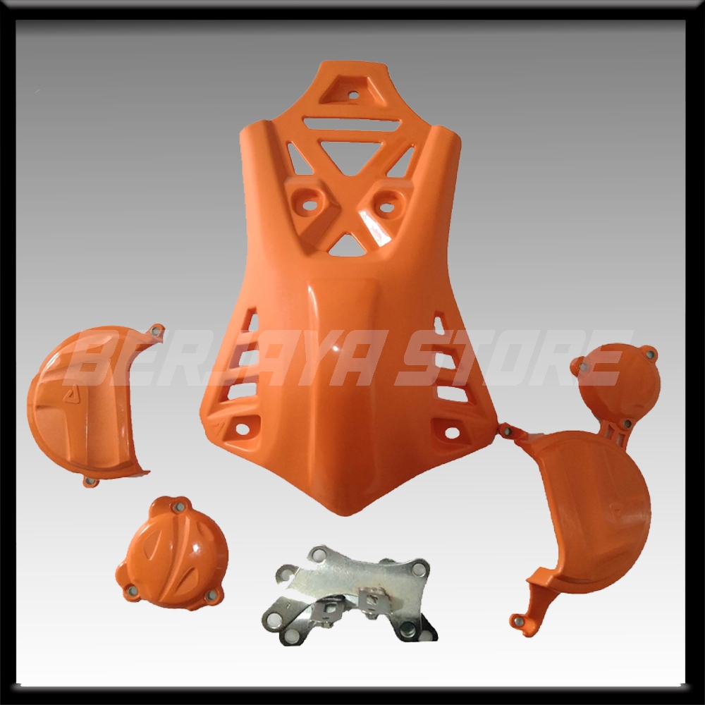 TUTUP MESIN KLX 150 klx BF DTRACKER LENGKAP COVER MESIN KLX BF DTRACKER ENGINE GUARD KLX BF DTRACKER