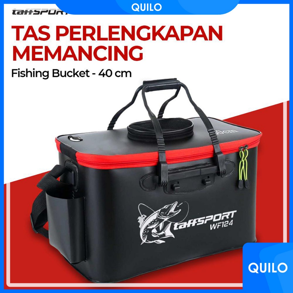 TAS PENYIMPANAN IKAN PANCING MULTIFUNGSI STORAGE BAG PERALATAN FISHING