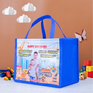 

Tas Ultah Goodie Bag Souvenir Ulang Tahun Kartun Murah Custom Nama Dan Foto Berbagai Acara