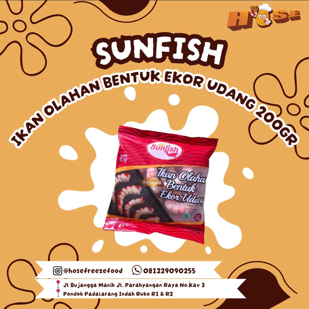 

Sunfish Ekor Udang 250gr