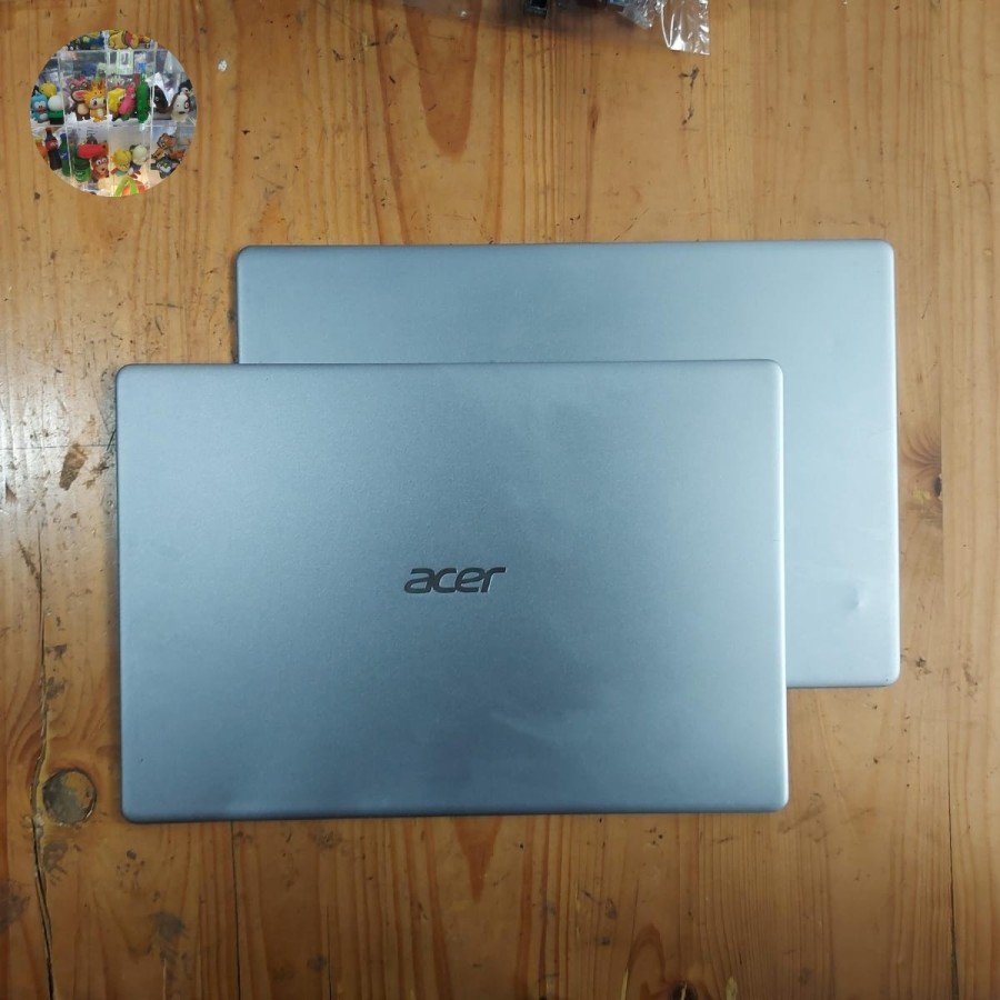 Top Casing Casing Cover Atas LCD Acer Swift 3 SF313-51 SF313-51G N18H2 Silver Minus Tutup Engsel NX8
