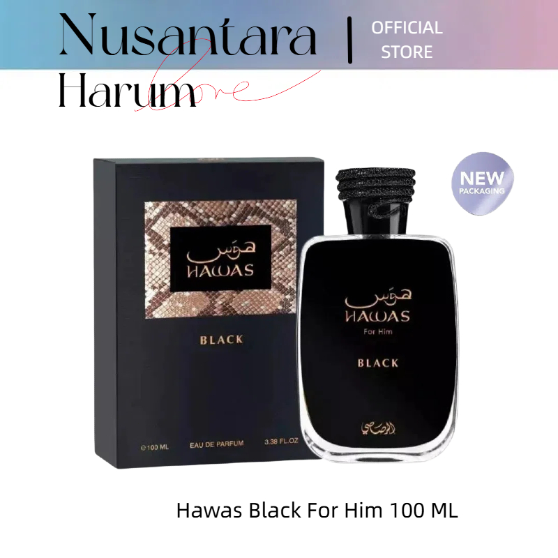 Fragrance World Online Shop/Rasasi Hawas Black EDP 100ml/rasasi official store/rasasi hawas/rasasi p