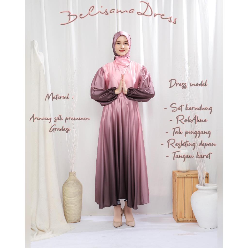 Belisama Dress Muslim Silk Premium
