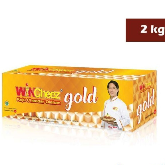 

Keju WINCHEEZ GOLD Cheddar 2kg WINCHEEZ