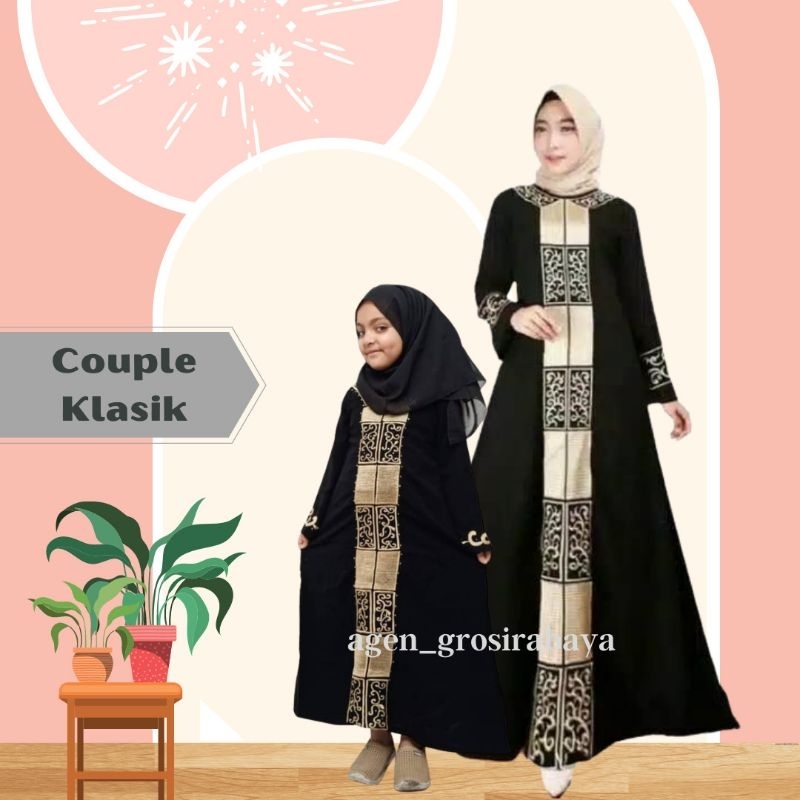 ABAYA BORDIR KLASIK ABAYA MURAH ABAYA ARAB ABAYA HITAM DREES MUSLIM TERLARIS
