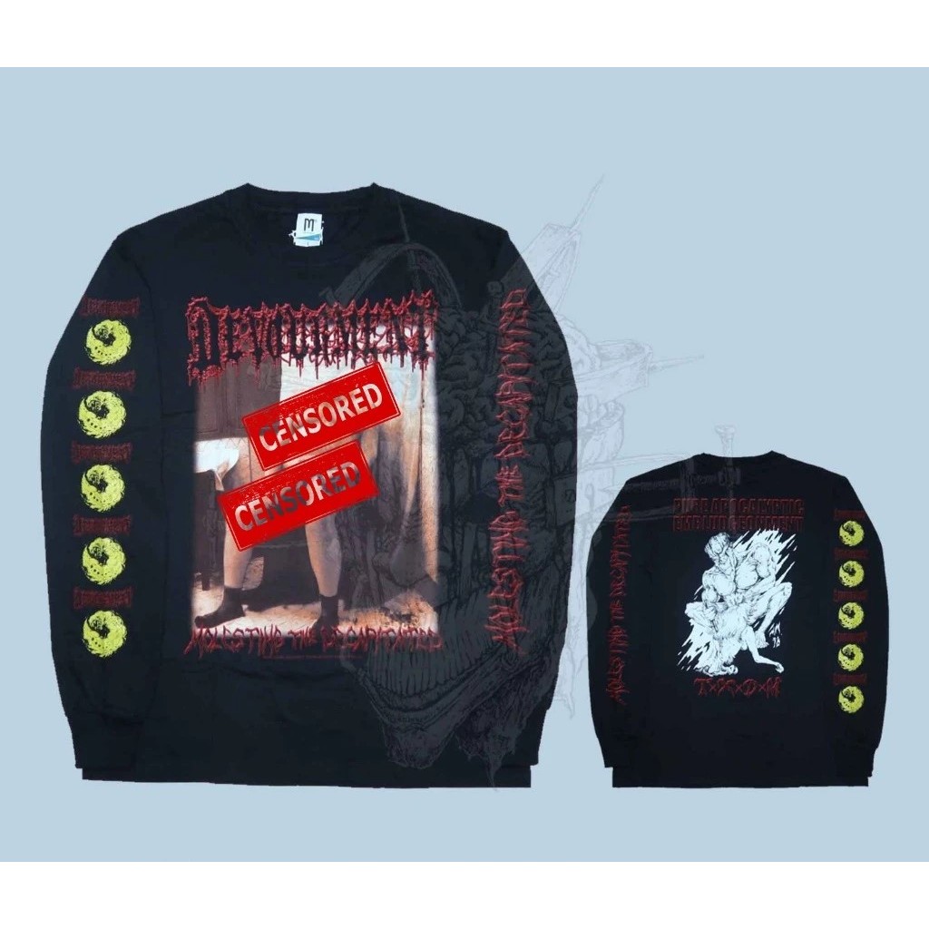 ORIGINAL LONGSLEEVE DEVOURMENT - Molesting the Decapitated