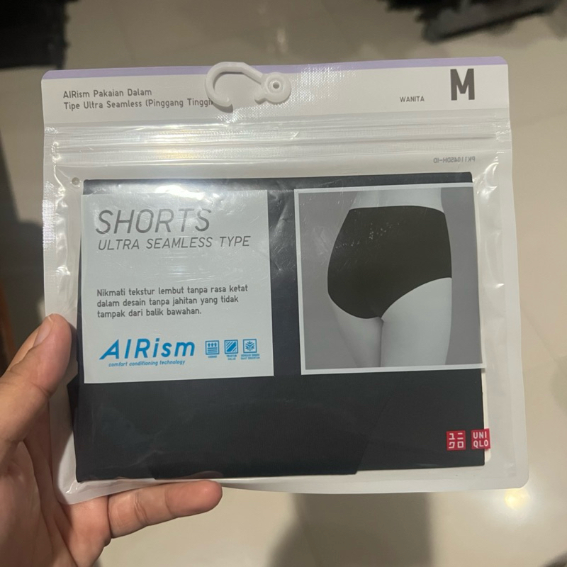 Uniqlo airism pakaian dalam wanita celana dalam pinggang tinggi tipe seamless