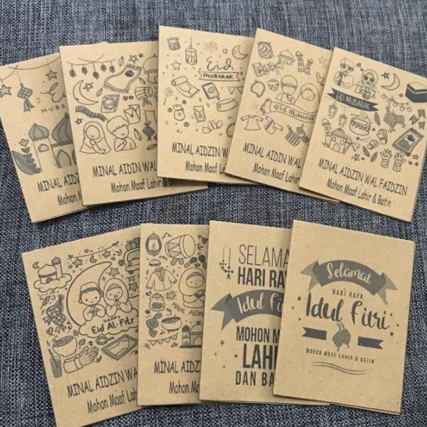 

AMPLOP LEBARAN UNIK MOTIF LUCU UKURAN MEDIUM ( 1 PACK ISI 10 PCS )