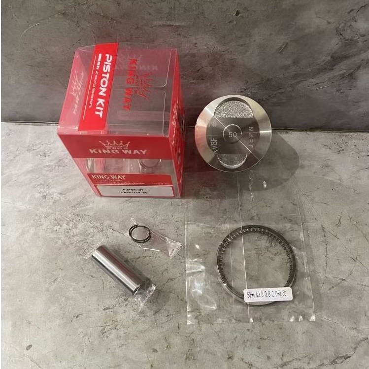PISTON KIT SEHER KIT VARIO 110 KARBU KVB OS 50 KINGWAY