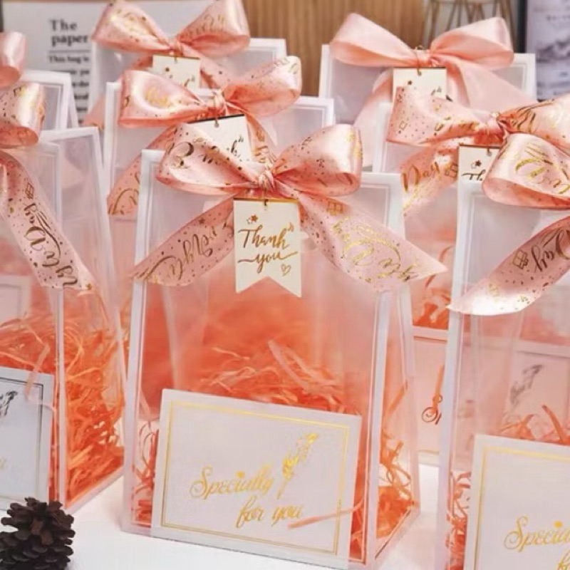 

DS - Tas Mika Goodie Bag Dodf Transfarant/Tas Hampers/Tas Ulang Tahun