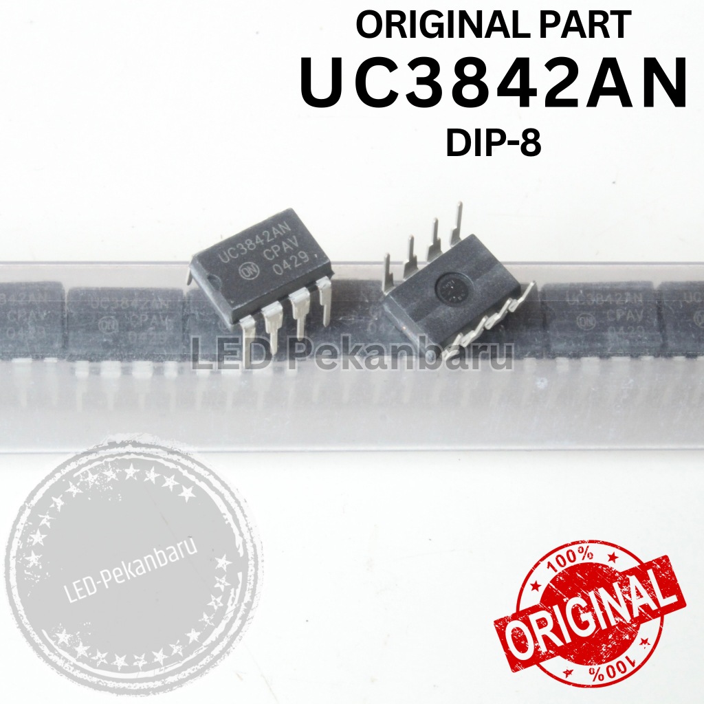 ORIGINAL IC UC3842AN UC3842 UC 3842 AN DIP-8 ORI PART ASLI ST / ON