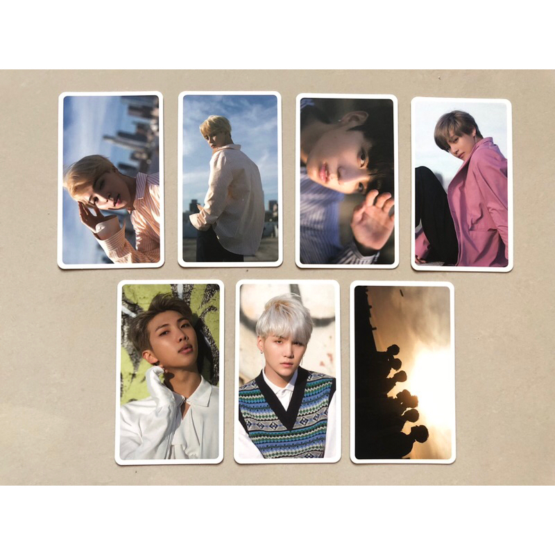 BTS - Photocards Dicon Postcard Dicon Broadcast Persona Broadcast Idol T-Money BTS World 5th Muster