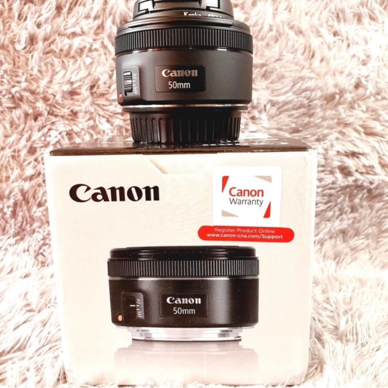 Lensa CANON 50mm F 1.8 STM Lensa Fix Bokeh CANON (Second)