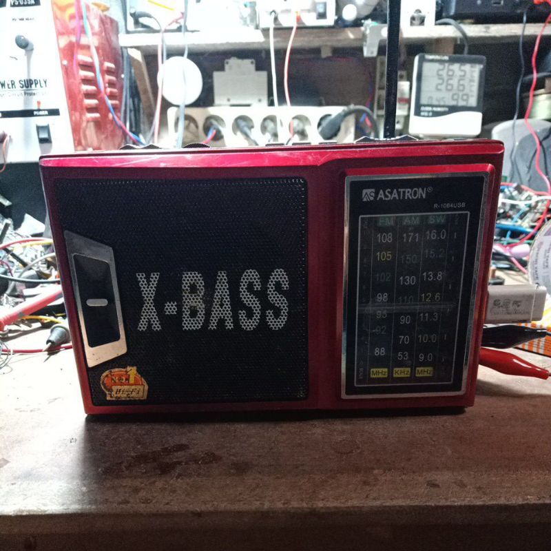 RADIO ASATRON R-1064 USB SECOND BACA DERKIPSI