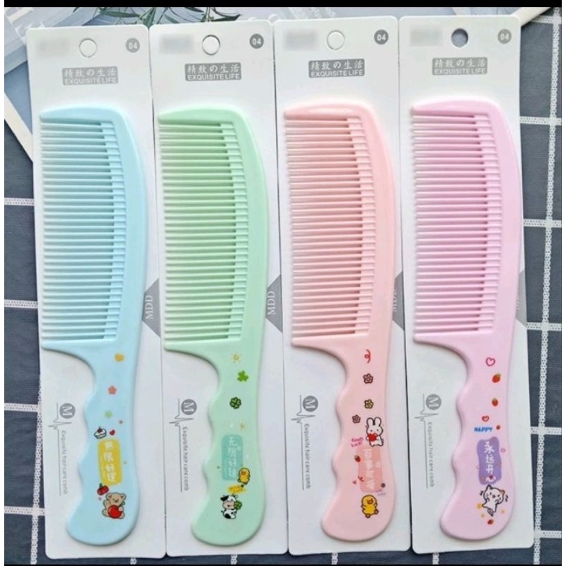 (Ecer) Sisir Rambut Besar Karakter lucu Hello Kitty