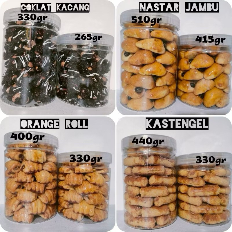 

RK60 Kue Kering Idul Adha Lebaran 400 ml 600 ml 800 ml Kelinci Snack / Kue Kering Hampers Lebaran