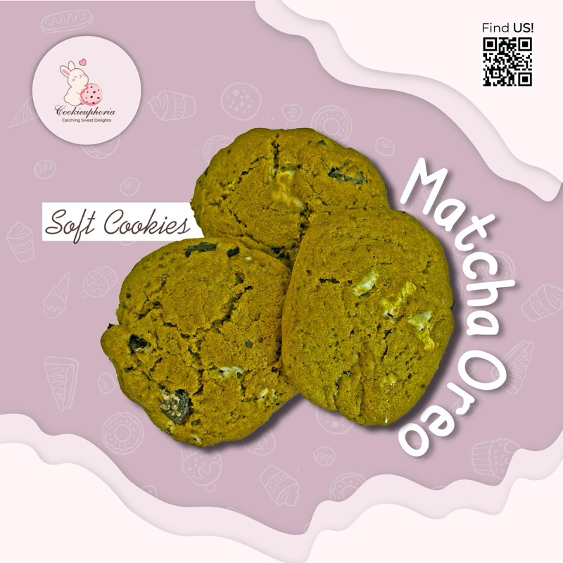 

Soft Cookies Matcha Cookies