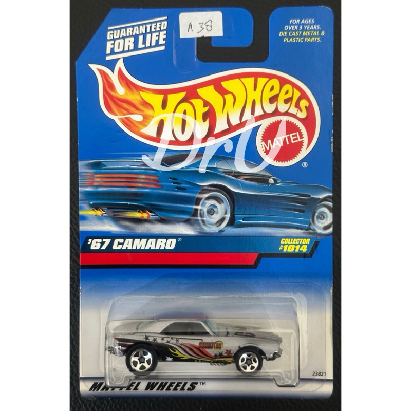 Hot wheels ‘67 camaro #1014 - open cap