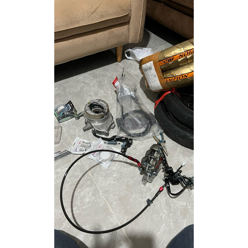 Bahan downgrade/ rem tromol pcx 150