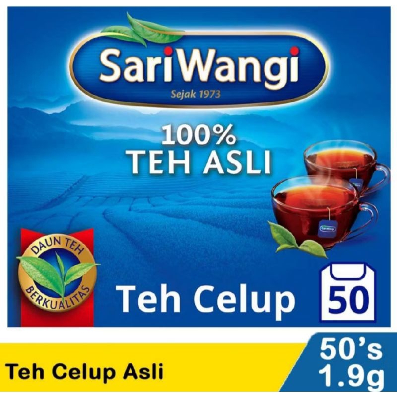 

SariWangi teh hitam celup tea bag isi 50