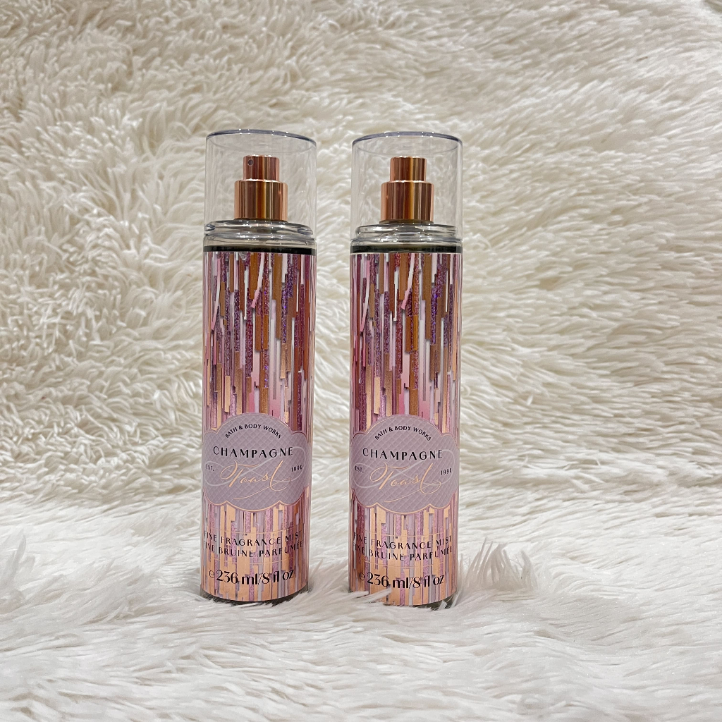 SALE BBW Bath and Body Works Body Mist Parfum Fragrance 236 ml Champagne Toast (New)