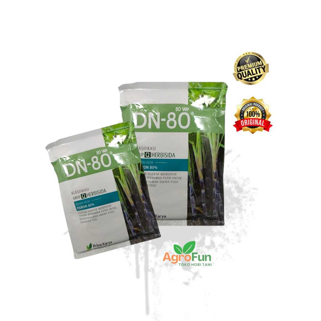 Herbisida sistemik selektif DN-80 80WP - Basmi rumput pada tebu nanas singkong isi 1kg bisa untuk ru