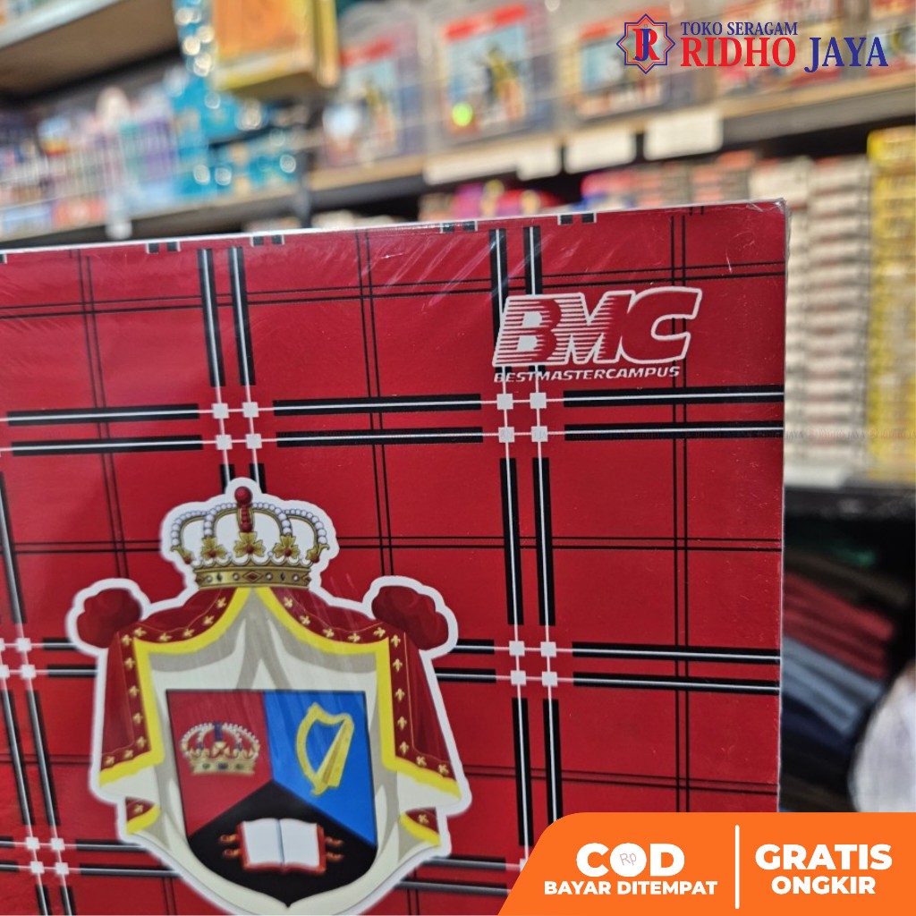 

Promo RIDHO JAYA [1 pack = 10 pcs] Buku BMC CAMPUS 36 Lembar 50 Lembar 70 Lembar Buku Tulis SD SMP