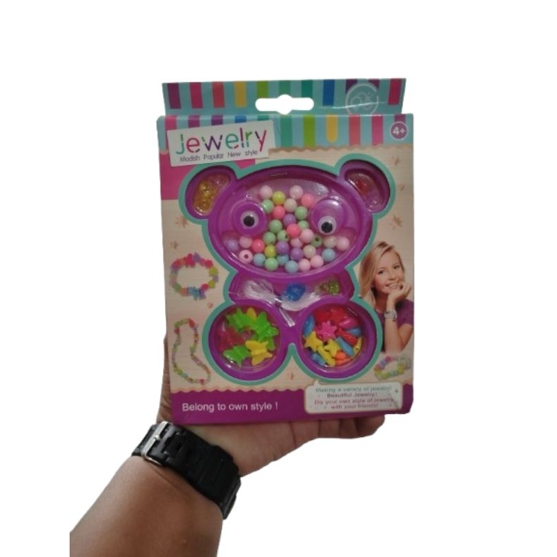 Mainan Anak Meronce Gelang Kalung Terbaru
