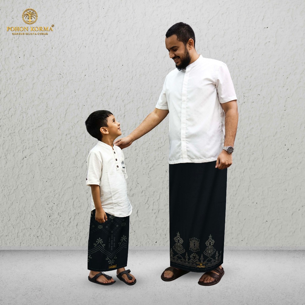 Sarung Pohon Korma Balian Couple Ayah dan Anak
