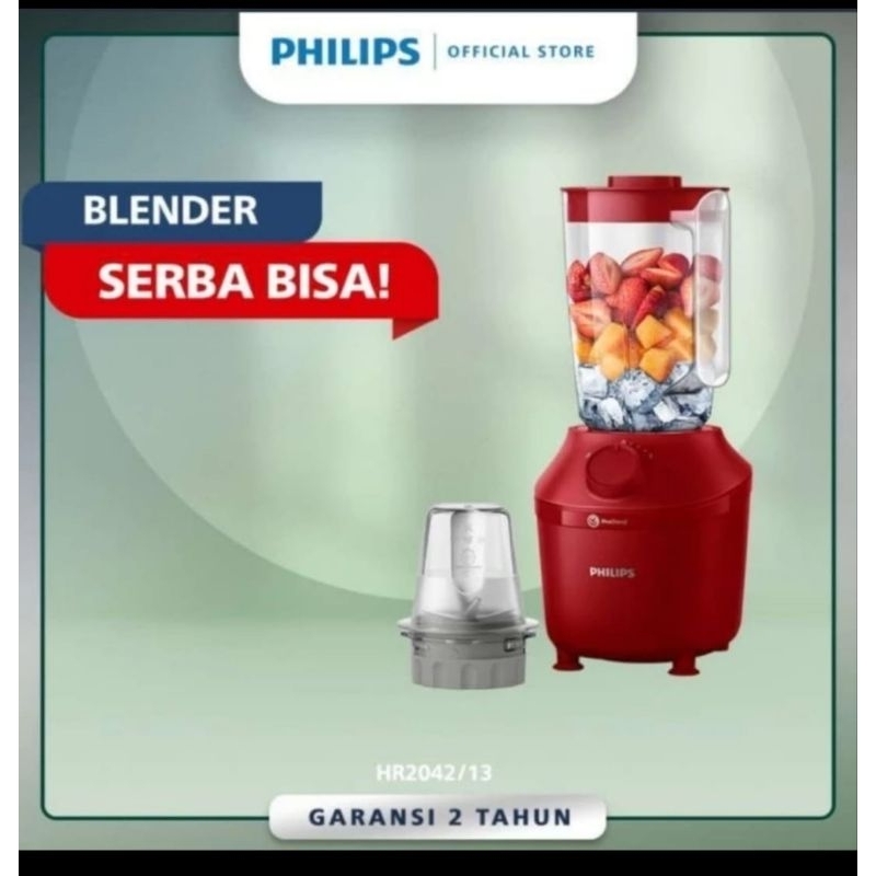 BLENDER PHILIPS HR2042/13 BLENDER 1 LITER PHILIPS SERIES 3000 HR2042/13 BLENDER PHILIPS 1 L