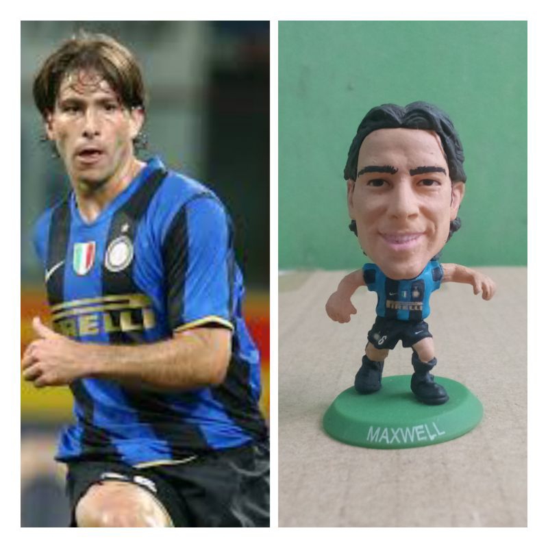 Figure Soccer Soccerstarz Repaint Maxwell Inter Milan