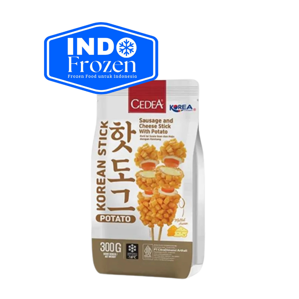 

CEDEA KOREAN SAUSAGE & CHEESE STICK WITH POTATO 300GR