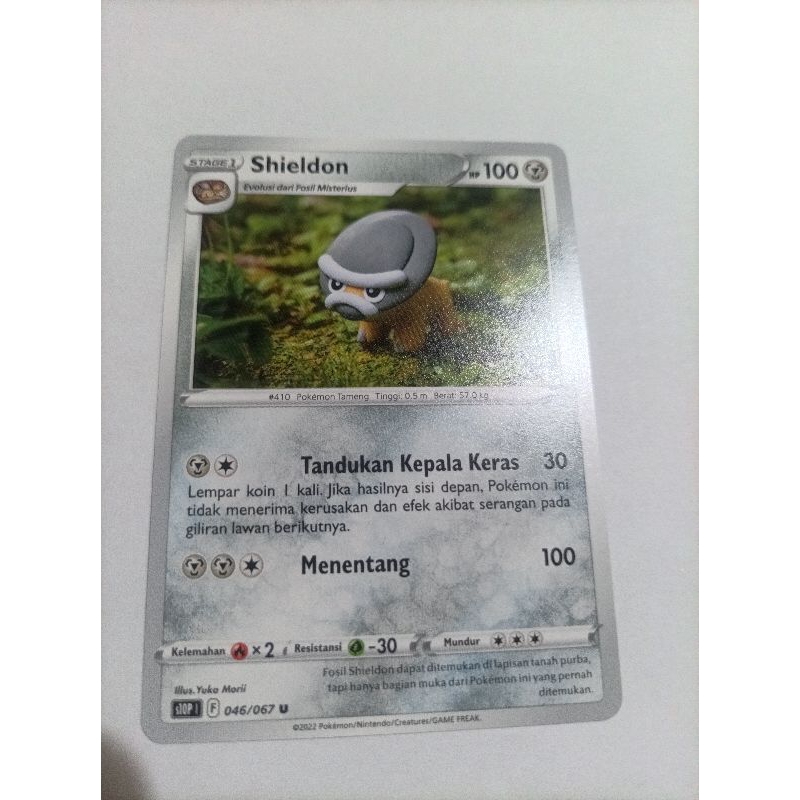 Shieldon 046/067 U - Pokemon TCG Indonesia