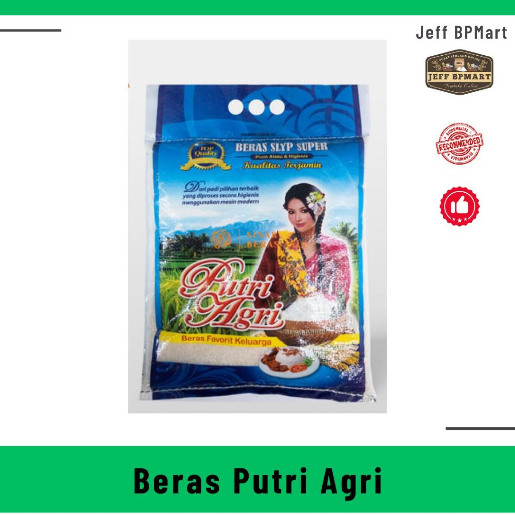 

Kode 1 - Beras Putri Agri 5Ltr, 10Ltr, 20Ltr