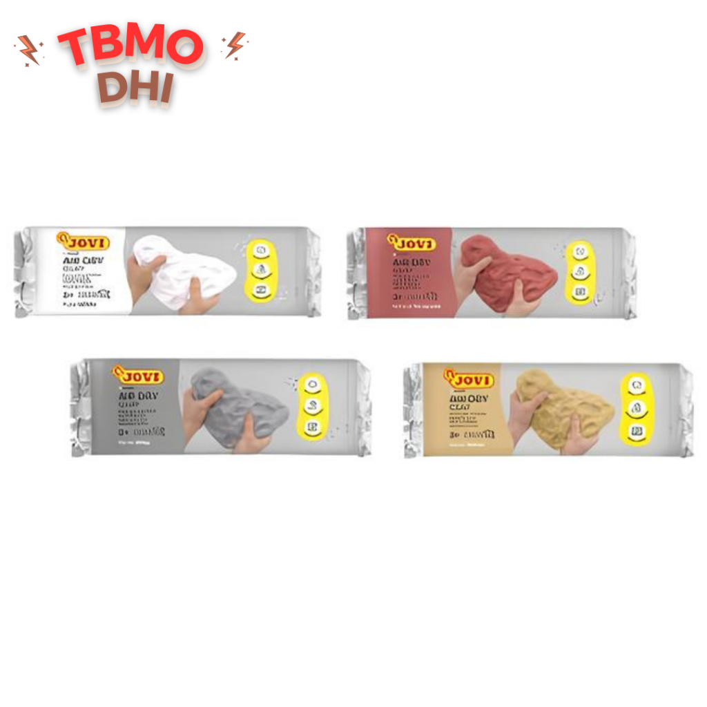 

TBMO Jovi Air Dry Modelling Clay 250g | Tanah Liat | Pottery
