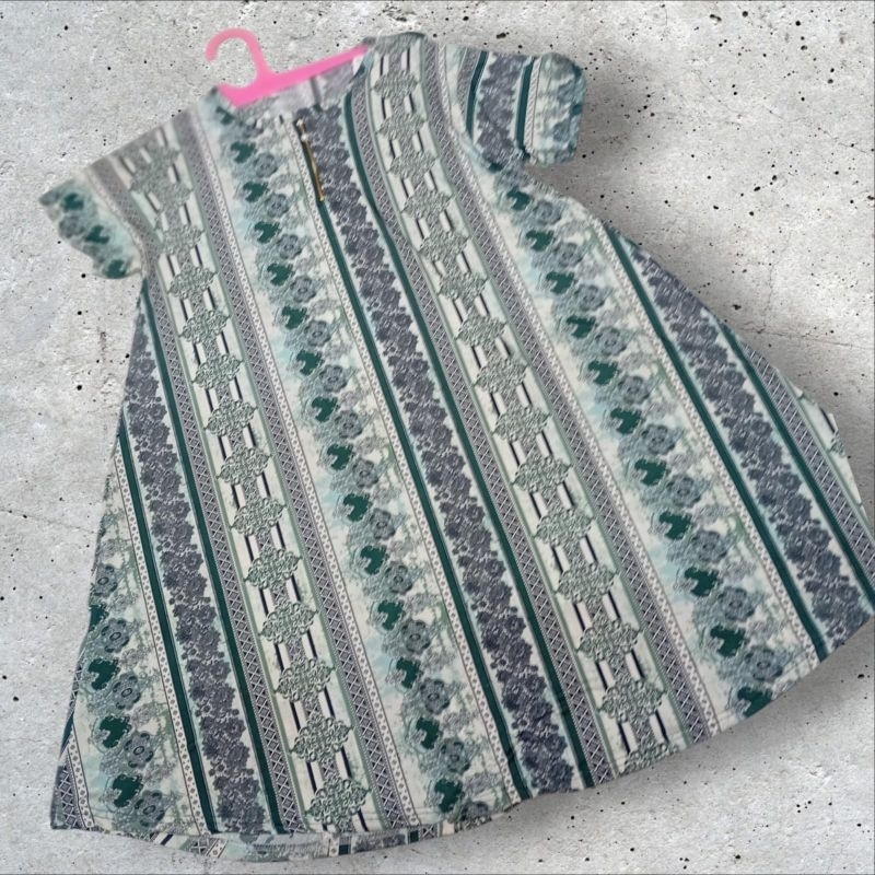 Daster Dress Wanita Jersey Korea Rok Klok Payung Zipper Resleting Kekinian