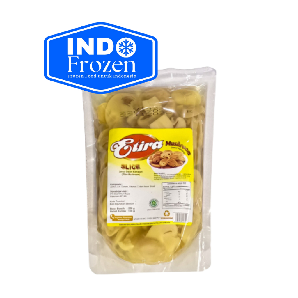 

ETIRA MUSHROOM SLICE 250GR JAMUR KANCING SLICE