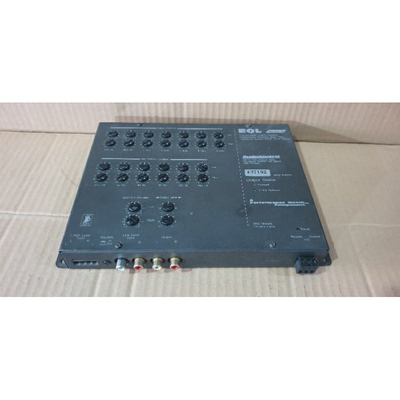 preamp audio control mobil eql series made in america second normal siap pakai sudah di tes