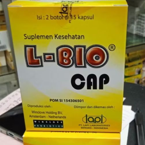 L Bio CAP Box (2 botol x 15 kapsul)