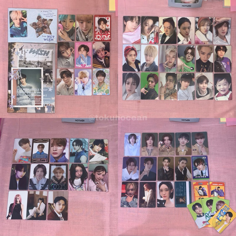 [BACA DESKRIPSI] OFFICIAL PHOTOCARD NCT DREAM 127 WAYV WISH RIIZE SEVENTEEN ILLIT AESPA NCTZONE WHIT