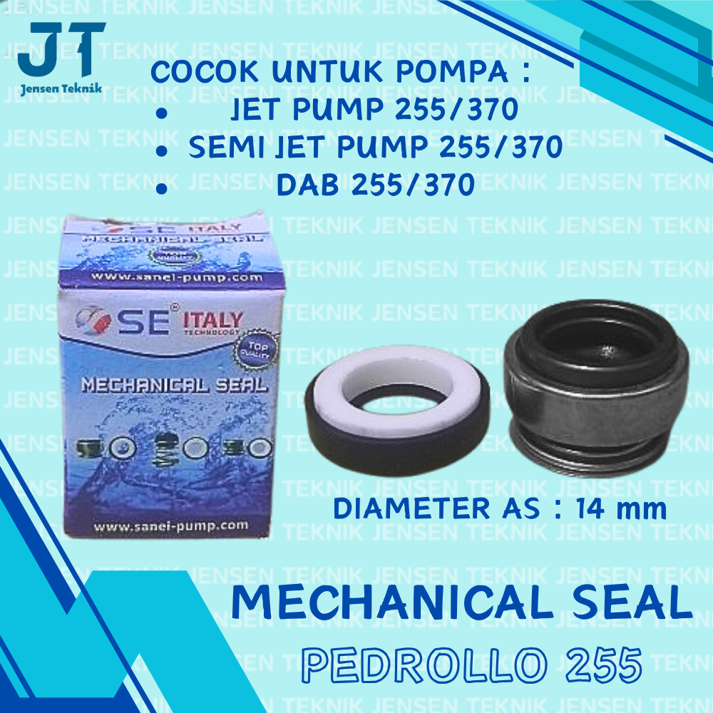 Mechanical Seal Pompa Air Pedrollo 255