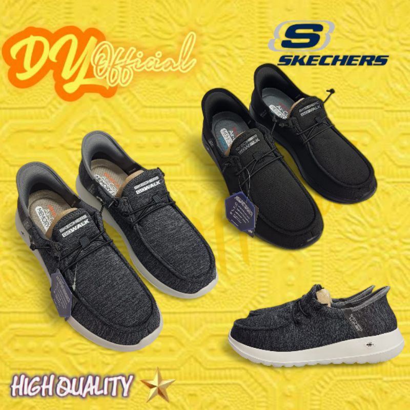 Sepatu Gowalk Max Slip ins / Skechers Pria Impor / Vietnam