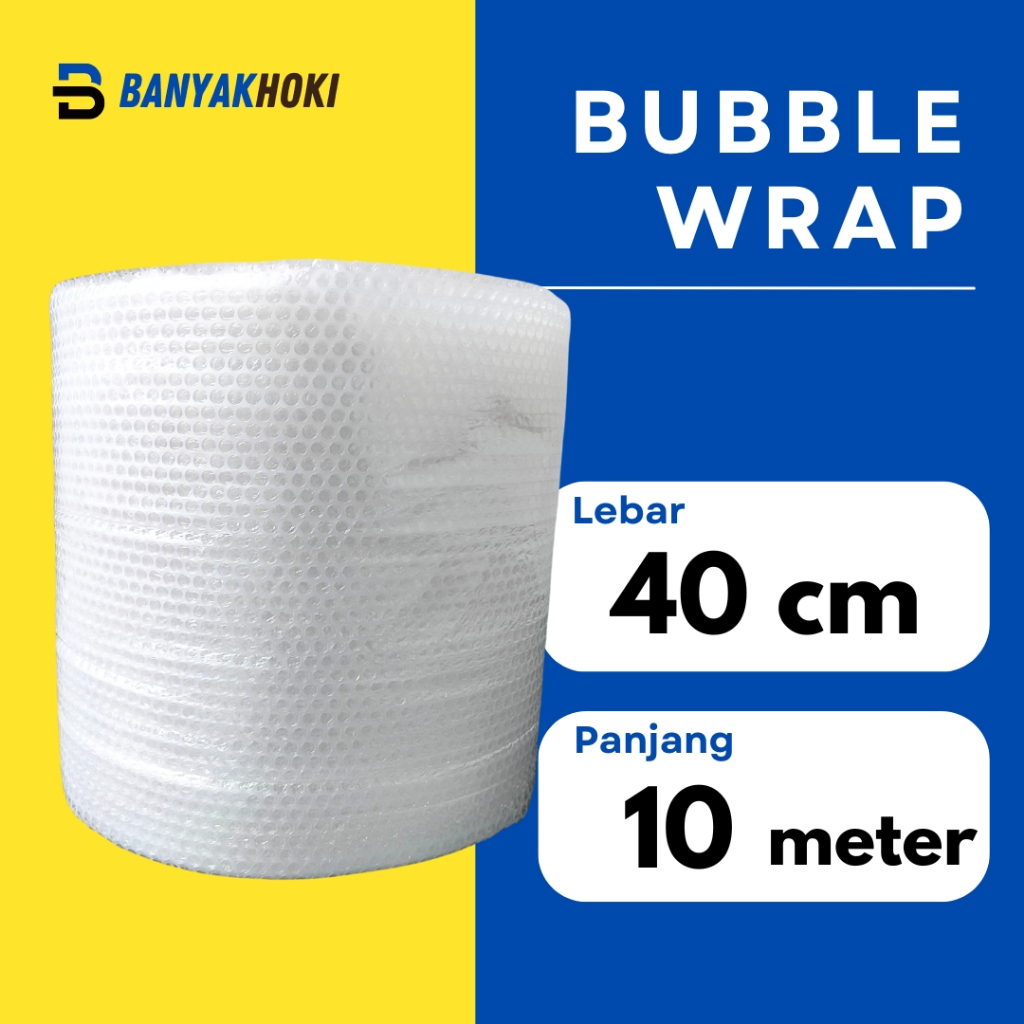 

Bubble wrap Bening 40cm x 10 meter