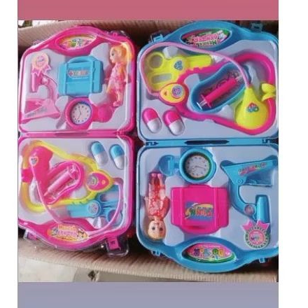 mainan koper dokter /mainan anak kecil dokter dokteran