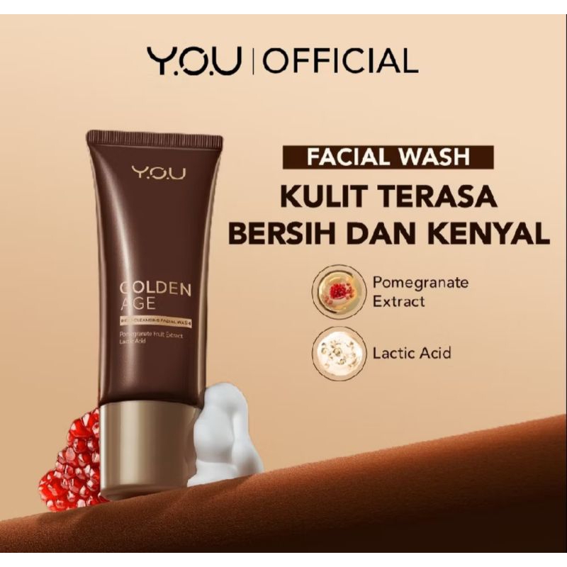 YOU Golden Age Deep Cleansing Facial Wash 100g