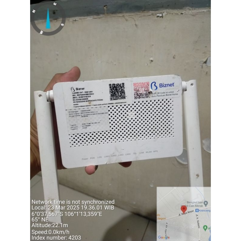 Huawei 5v5 huawei PORT hijau bekas biznet + Adaptor 12v 1a