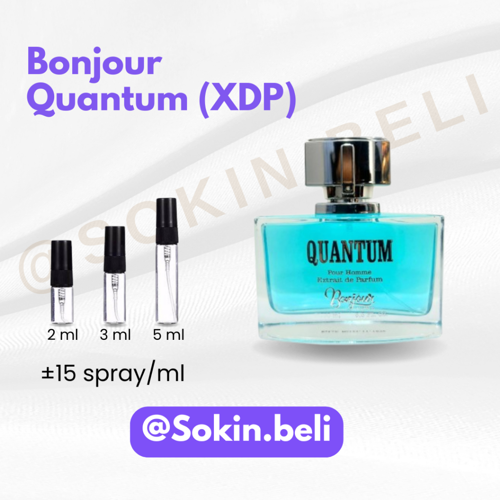 Decant Parfum Bonjour Quantum Extrait De Parfum