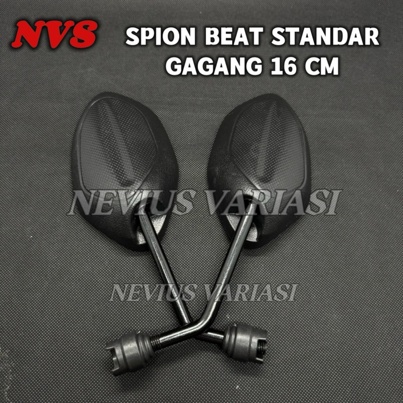 Promo Spion Beat Model Standar Drat Honda Spion Beat Gagang Hitam Kaca Spion Beat Original Universal